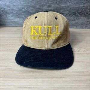 Vintage Kull The Conqueror Hat Cap Strap Back Movie Promotional 1997 Mohrs